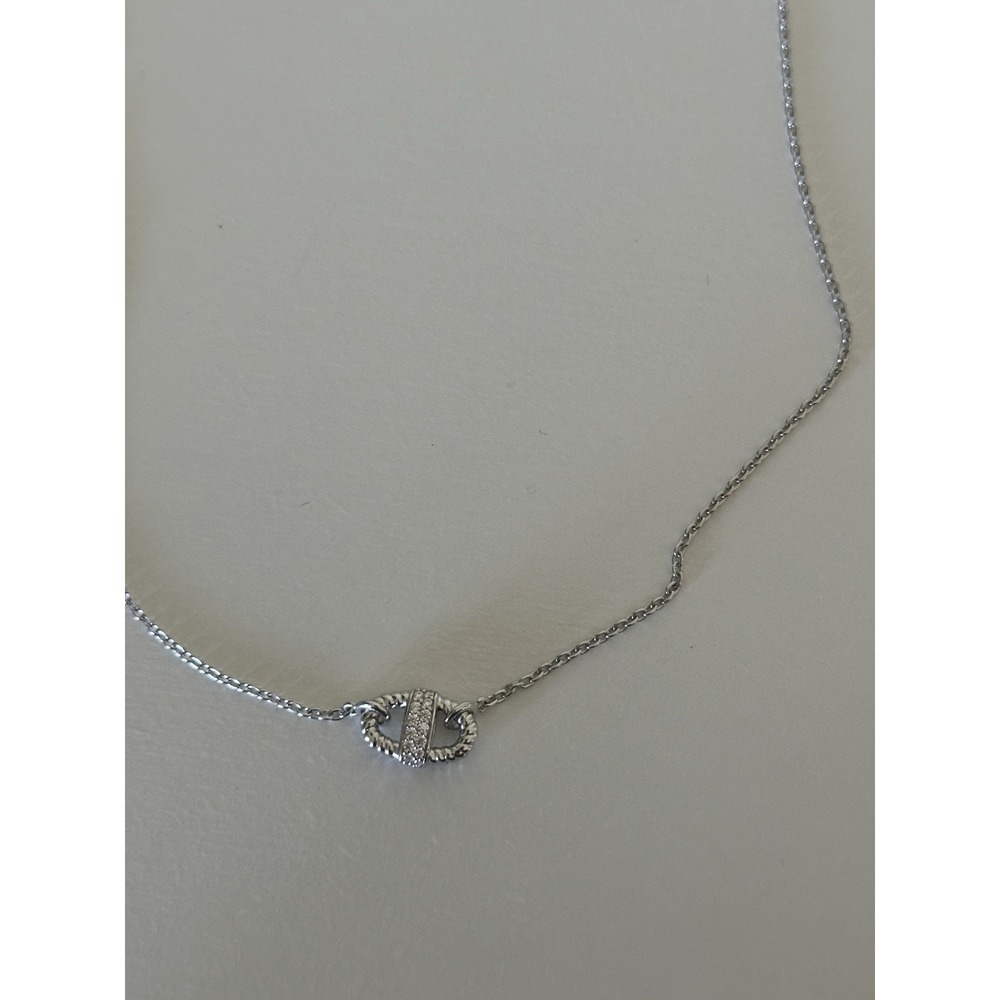 TI SENTO Milano Zirconia  Pendant Necklace 925 Sterling Silver Adjustable Length - Picture 8 of 10